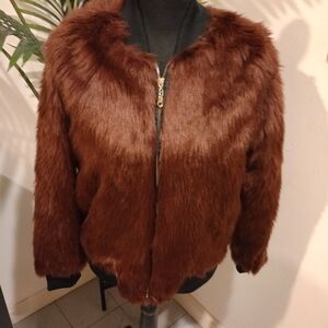 Say What? Rich Brown Teddy Jacket